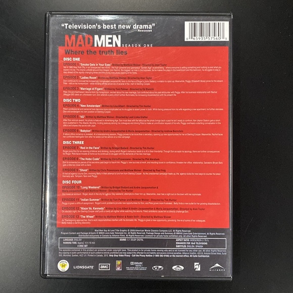 Mad Men - The Complete First Season - Picture 2 of 10